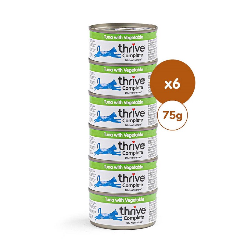 Thrive paket Complete tuna in zelenjava 6x75g