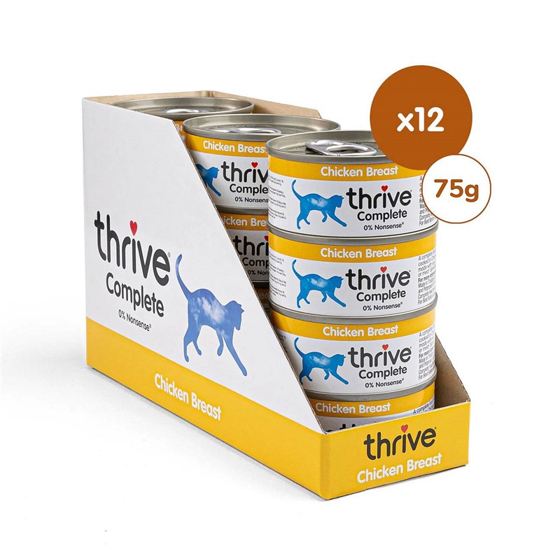 Thrive paket Complete piščanec 12x75g