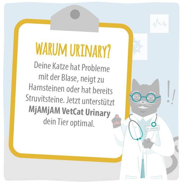 Mjamjam VetCat Urinary Piščanec 200g
