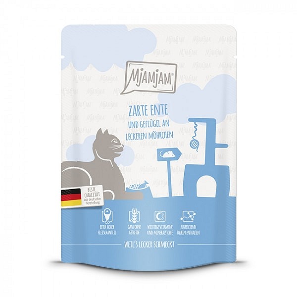 Mjamjam Raca, perutnina in korenček 300g