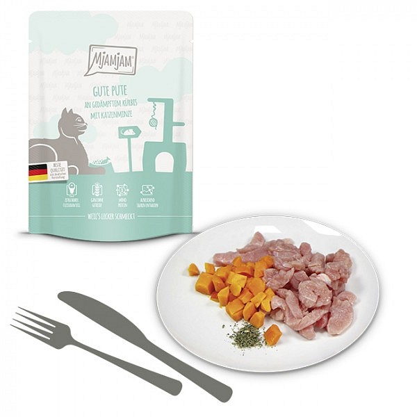 Mjamjam Puran, buča, mačja meta 300g