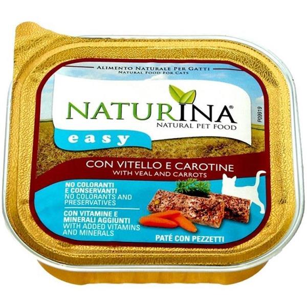 Naturina Easy pašteta s teletino in korenjem 100g