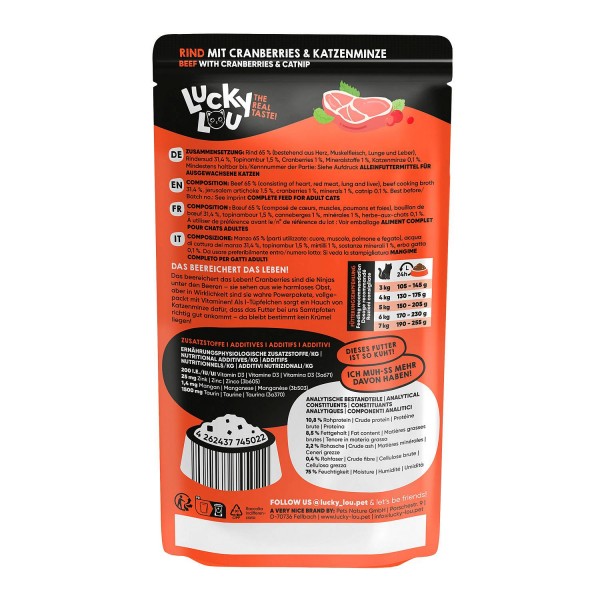 Lucky Lou SuperMono Govedina 125g