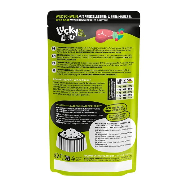 Lucky Lou SuperMono Divja svinja 125g