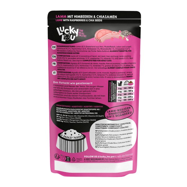 Lucky Lou SuperMono Jagnjetina 125g