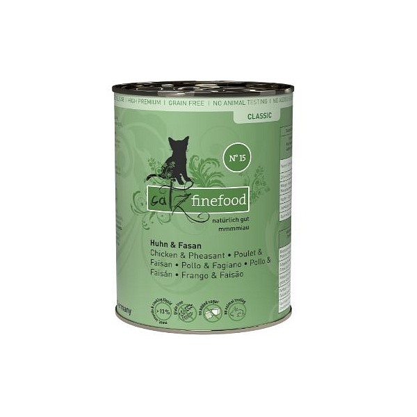 Catz Finefood no. 15 piščanec in fazan 400g