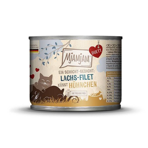 MjAMjAM Duet Losos poljubi piščanca 190g