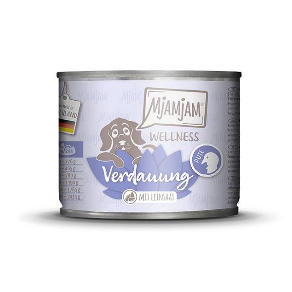 Mjamjam Dog Wellness Prebava Puran 200g