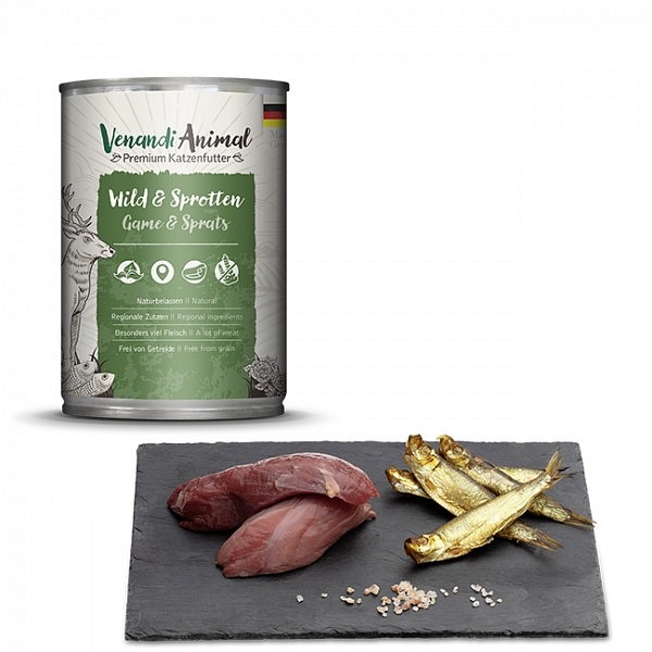 Venandi Divjačina in papaline 400g