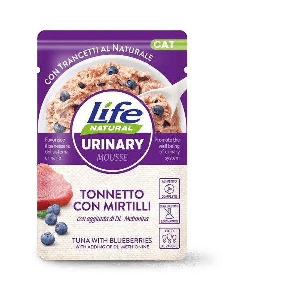 Lifecat Urinary Tuna in borovnice 70g