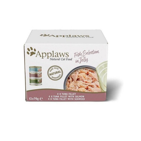 Applaws Ribji izbor žele konzerv 12 x 70g