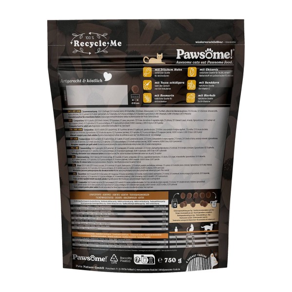 Pawsome Fresh&Dry Adult Piščanec