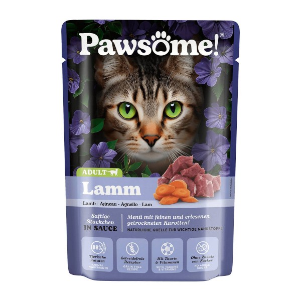 Pawsome Adult Jagnjetina 85 g