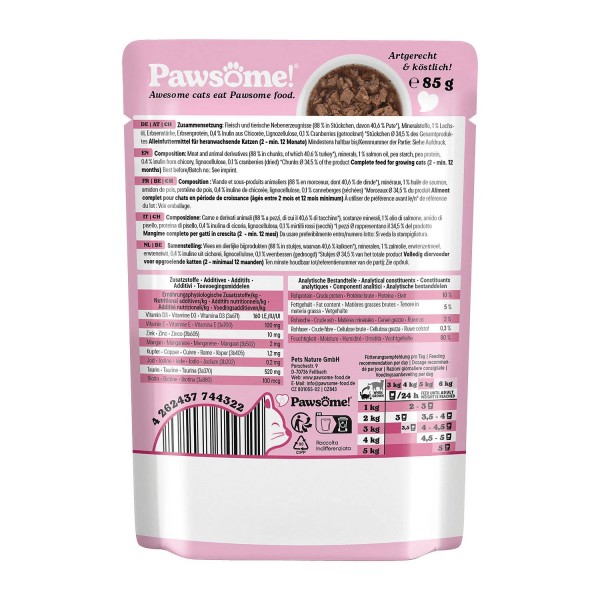 Pawsome Junior Puran 85 g