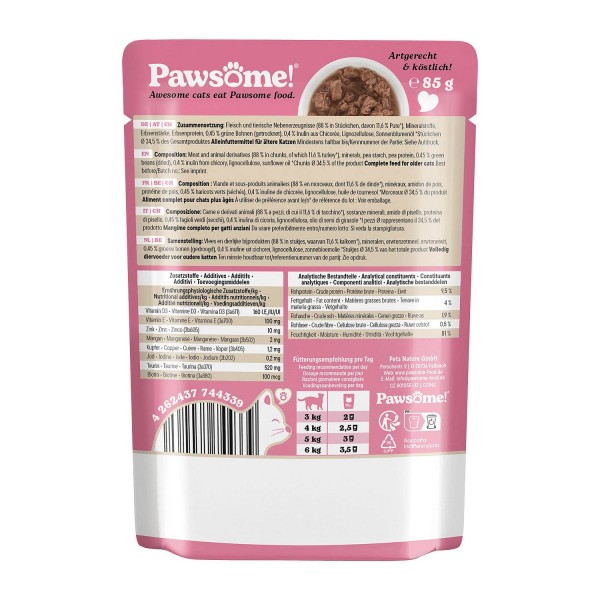 Pawsome Senior Puran 85 g