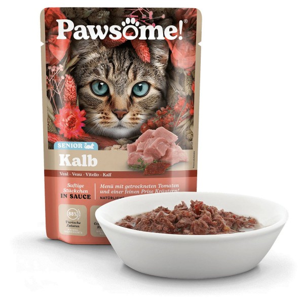 Pawsome Senior Teletina 85 g