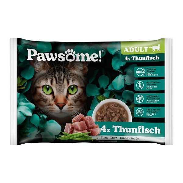 Pawsome AdultTuna 4x85 g