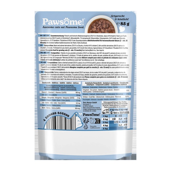 Pawsome Junior Losos 85 g