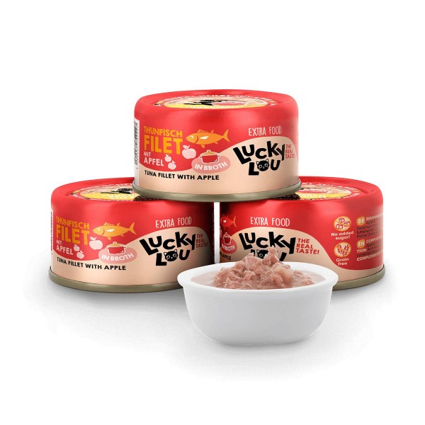 Lucky Lou EF file tune z jabolkom v juhi 70g