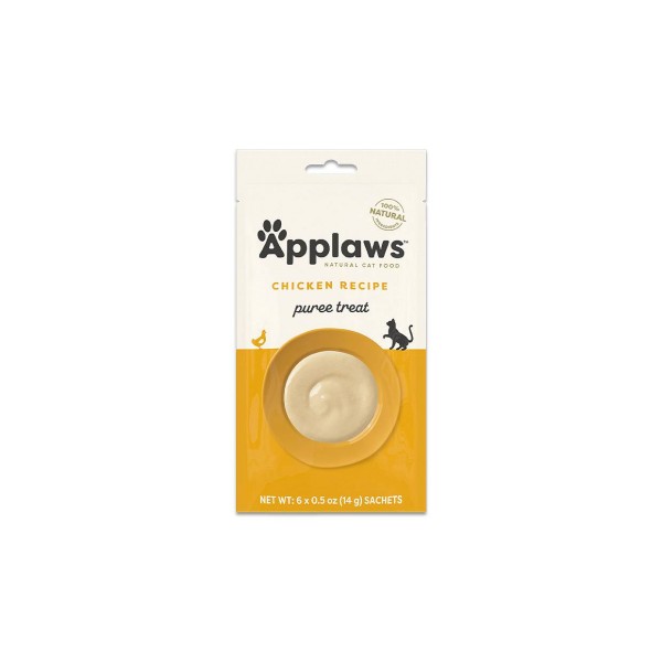 Applaws Puree pasta piščanec 4x15g