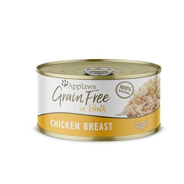 Applaws paket GF Piščančje prsi v juhi 6x70g