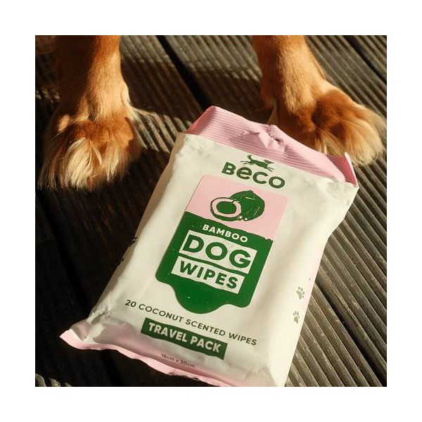 Beco Bamboo Travel Wipes dišeči