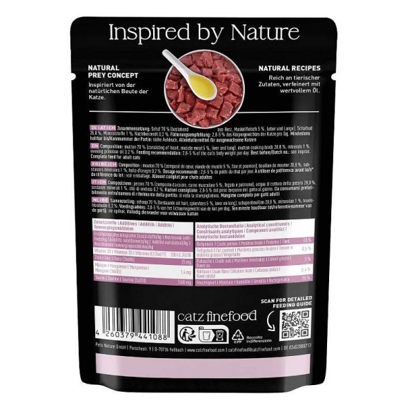 Catz Finefood Purrrr no. 113 ovčetina 85g