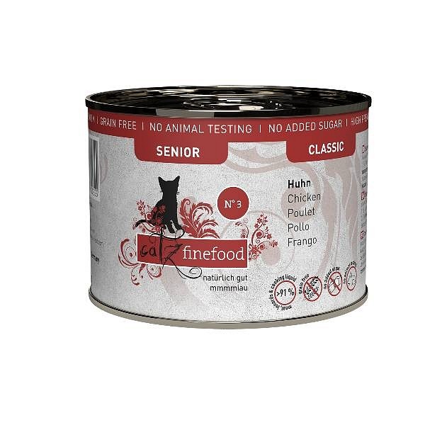 Catz Finefood Senior no.03 piščanec 200g