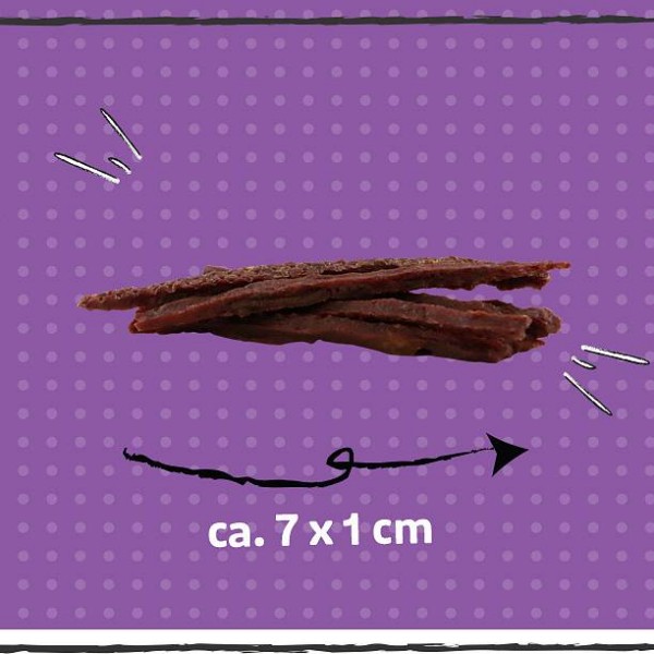 Snack O Mio Trakci konjskega fileja 70g
