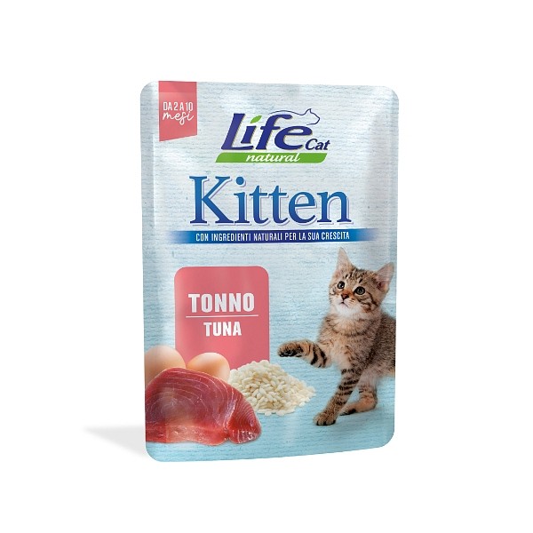 Lifecat vrečka Kitten Tuna 70g