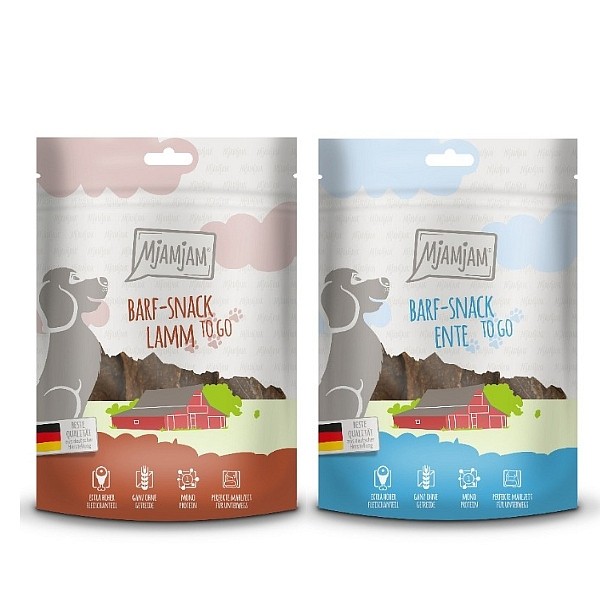 Mjamjam BARF-SNACK poskusni paket 2x125g