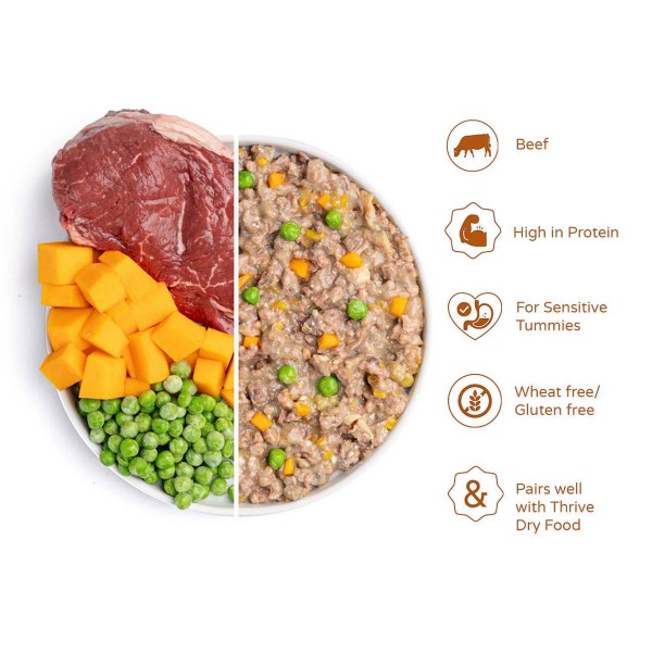 Thrive Complete govedina z zelenjavo 75g