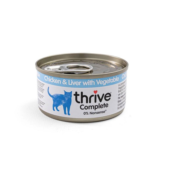 Thrive Complete piščanec in jetra z zelenjavo 75g