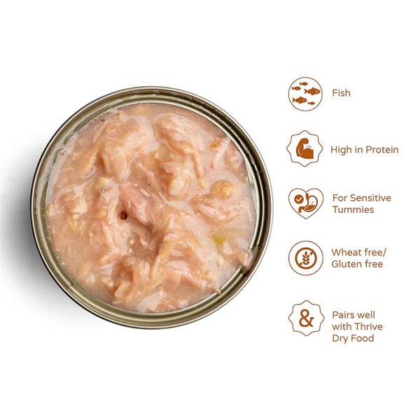 Thrive Complete tuna s kozicami in lignji 75g