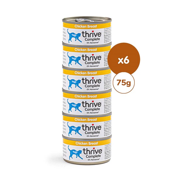 Thrive paket Complete piščanec 6x75g