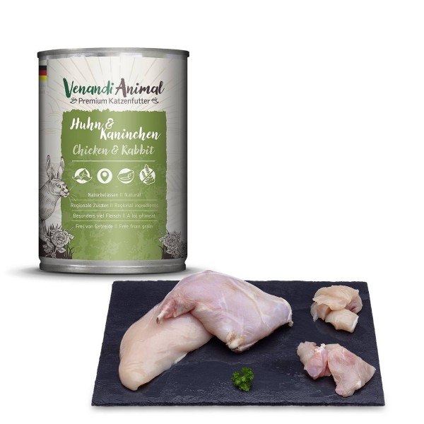 Venandi Piščanec in kunec 400g