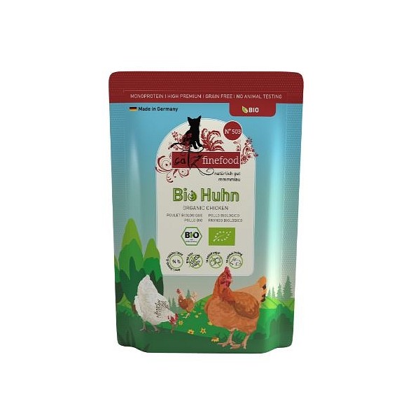 Catz Finefood Bio no. 503 bio piščanec 85g