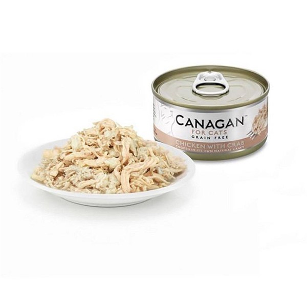 Canagan za mačke piščanec z rakovico 75g