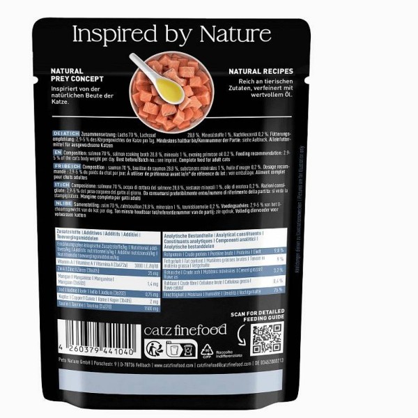 Catz Finefood Purrrr no. 105 losos 80g