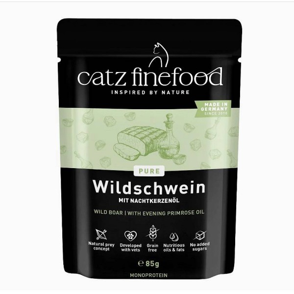 Catz Finefood Purrrr no. 109 divja svinja 85g