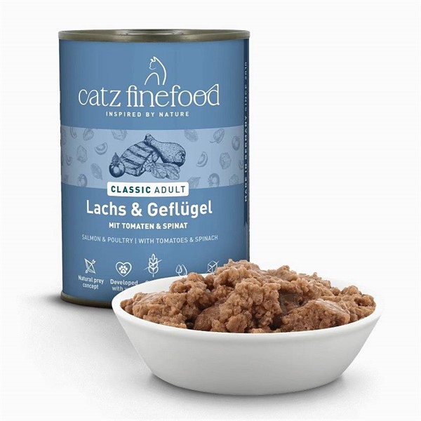 Catz Finefood no. 05 losos in perutnina 400g