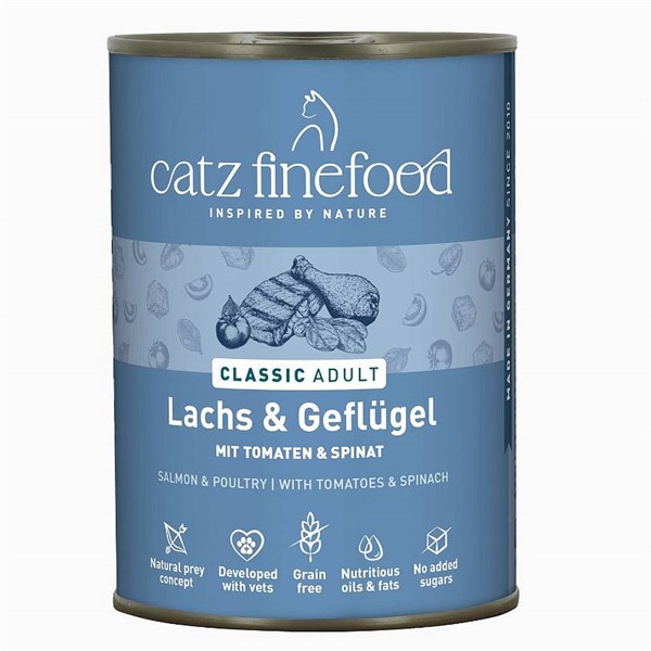 Catz Finefood no. 05 losos in perutnina 400g