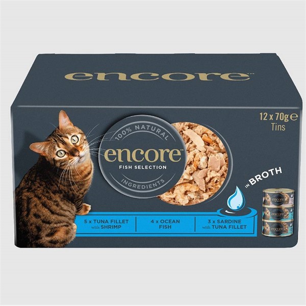 Encore Ribji izbor izbor konzerv, 12x70g