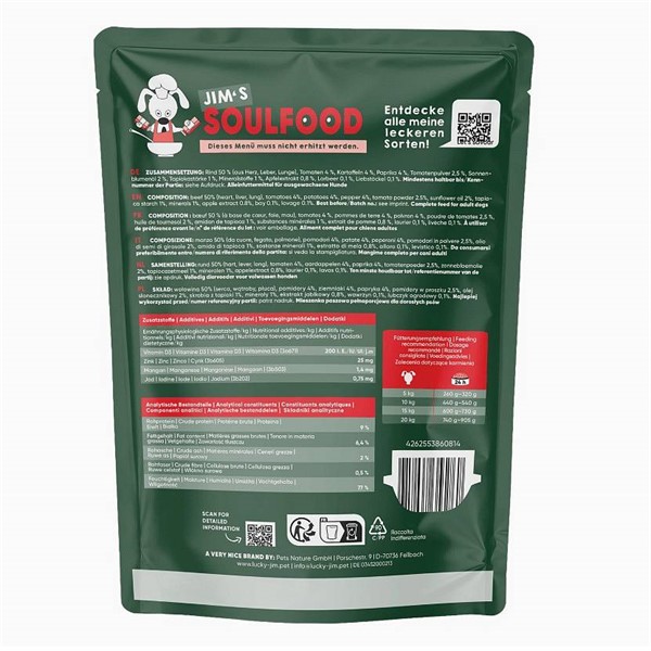 Lucky Jim Soulfood Kmečki golaž 300g