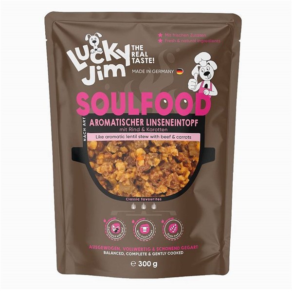 Lucky Jim Soulfood Lečina enolončnica 300g