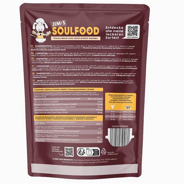 Lucky Lim Soulfood Piščančji fricassee 300g