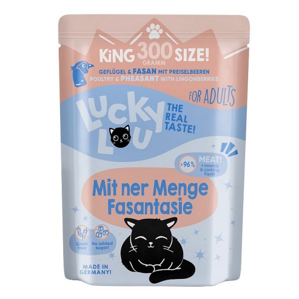 Lucky Lou LS Adult Perutnina in fazan 300g