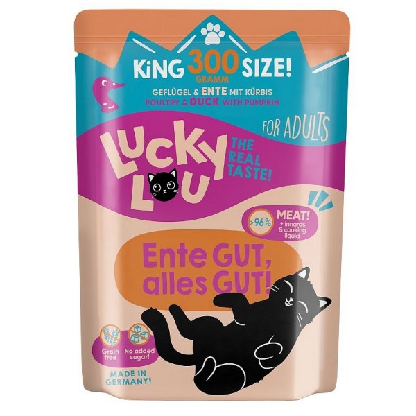Lucky Lou LS Adult Perutnina in raca 300g