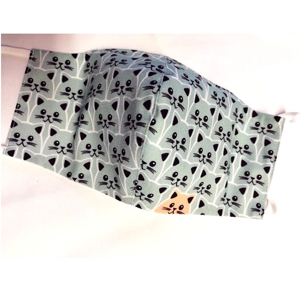 Pralna zaščitna maska iz bombaža