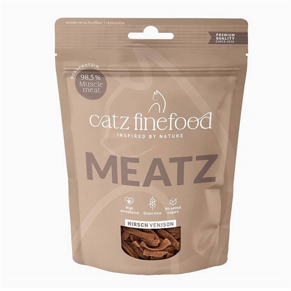 Catz Finefood Meatz no. 9 priboljški jelen 45g